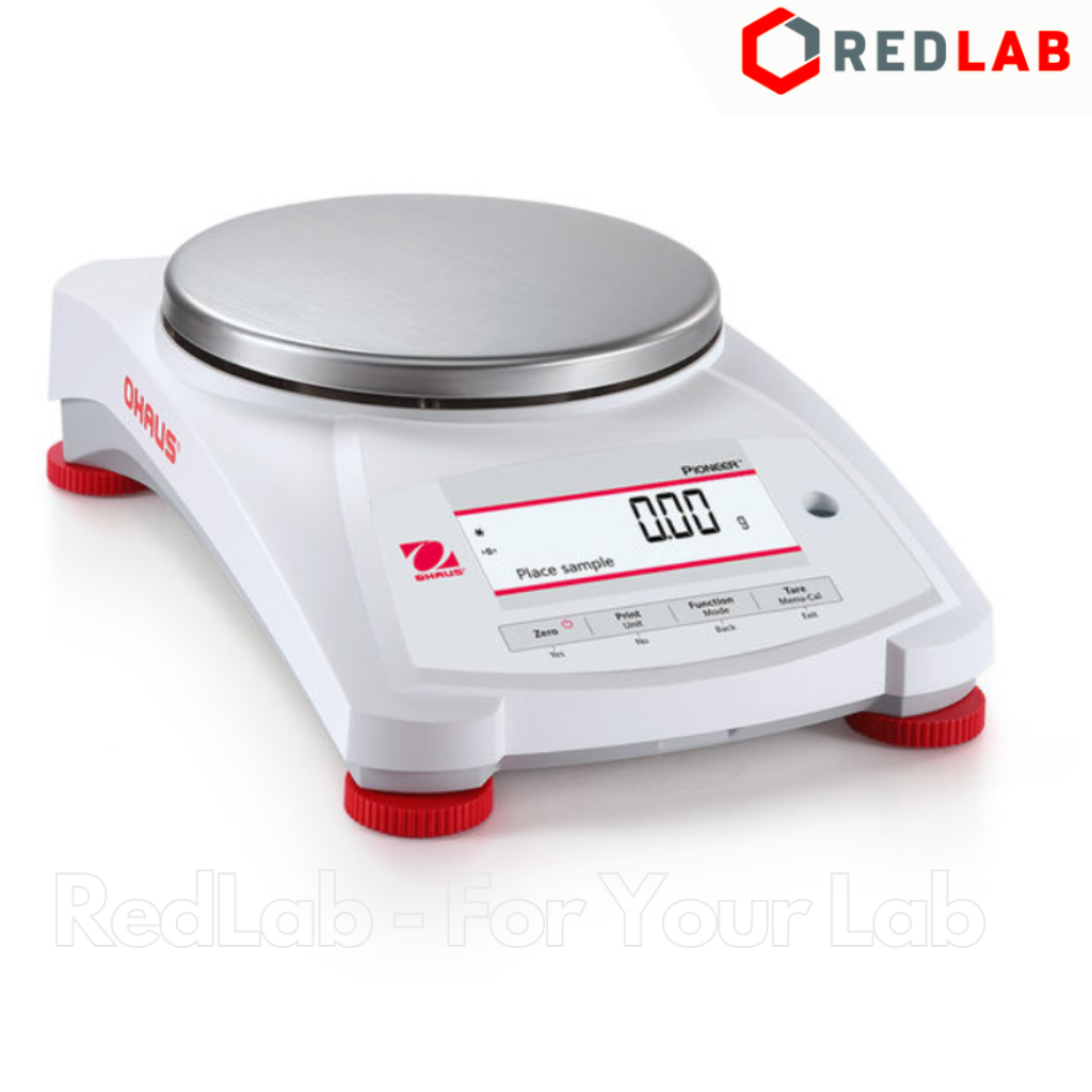 Cân kỹ thuật điện tử 2 số lẻ hiện số 3200g / 0.01g OHAUS PX3202/E chuẩn ngoại, màn hình LCD, có VAT