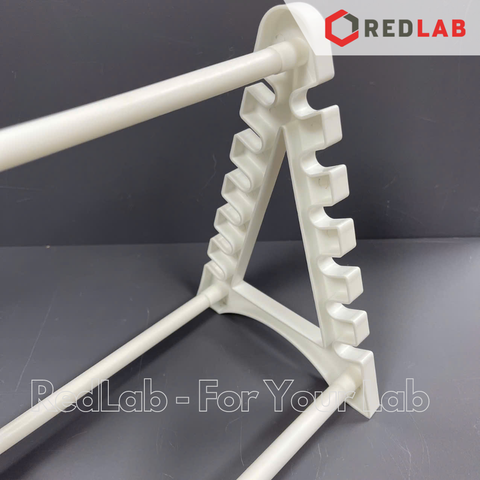 Giá đỡ pipet ngang 12 vị trí ONELAB kệ nhựa đựng pipet thẳng, pipet bầu thí nghiệm, có VAT