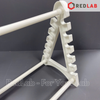 Giá đỡ pipet ngang 12 vị trí ONELAB kệ nhựa đựng pipet thẳng, pipet bầu thí nghiệm, có VAT