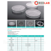 Đĩa Rodac Ø 65mm x H 15mm NEST 722011, Bulk sterile (gói 20 cái) nhựa PS, contact petri dishes, kẻ sọc, có VAT