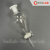 Phễu chiết quả lê khoá thủy tinh ONELAB trơn 60 125 250 500 1000 ml, bình lắng gạn thủy tinh thí nghiệm, có VAT