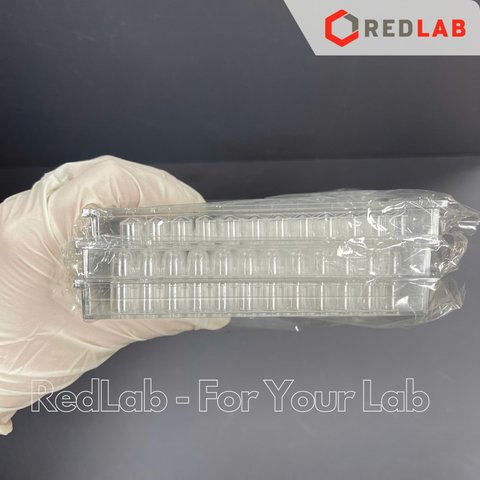 Đĩa elisa nuôi cấy tế bào 96 giếng APTACA 5096 đáy bằng, đáy U, đáy nhọn V, nắp đậy, Individually sterile, có VAT