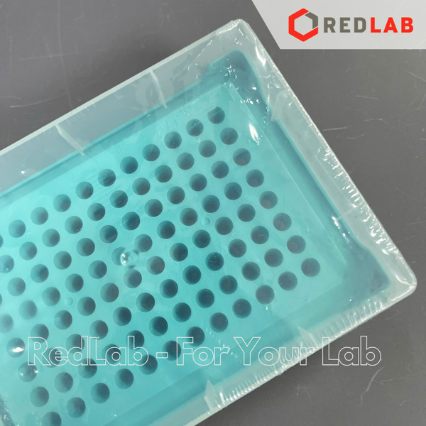 Hộp đựng tuýp PCR 0.2ml, 96 vị trí NEST 407001 dùng trữ lạnh, có thể hấp autocalve, có VAT