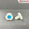 Nút nhựa PE ISOLAB 10/19 12/21 14/23 19/26 24/29 29/32, dùng đậy bình định mức, cổ nhám, polyethylene stoppers, có VAT
