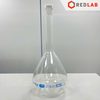 Bình định mức trắng BIOHALL chuẩn USP 1 2 5 10 20 25 50 100 200 250 500 ml 1L 2L 5L 10L, class A, nút nhựa, vạch sơn xanh, có VAT