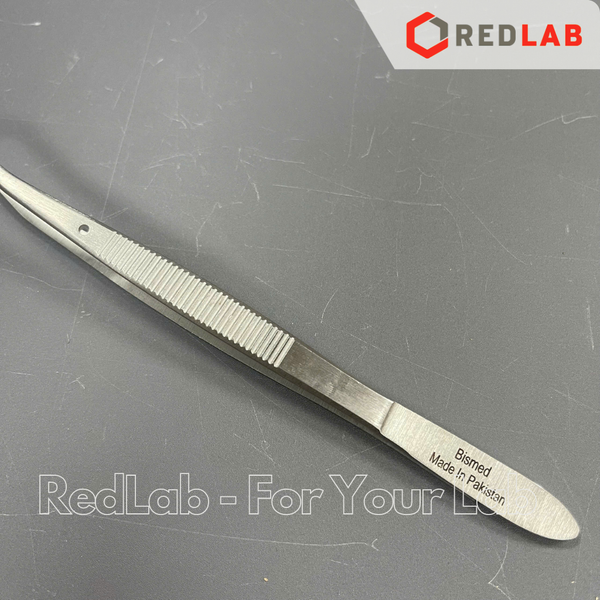 Nhíp nha / nhíp cong đầu nhọn Pakistan 16cm, dùng trong lab thí nghiệm, có VAT