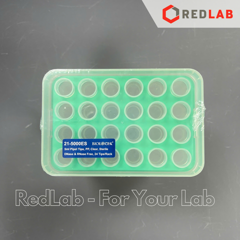 [Hộp 24 cái] Đầu tip trắng 5.000ul (5ml) BIOLOGIX 21-5000ES, dạng Eppendorf, nhựa PP, có thể hấp autoclave, có VAT