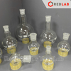 Bình cầu đáy tròn 1 cổ nhám BIOHALL 25 50 100 250 500 ml 1L 2L 3L 5L 10L 20L - 14/23 19/26 24/29 29/32 34/35 45/40 55/44, mark trắng, có VAT