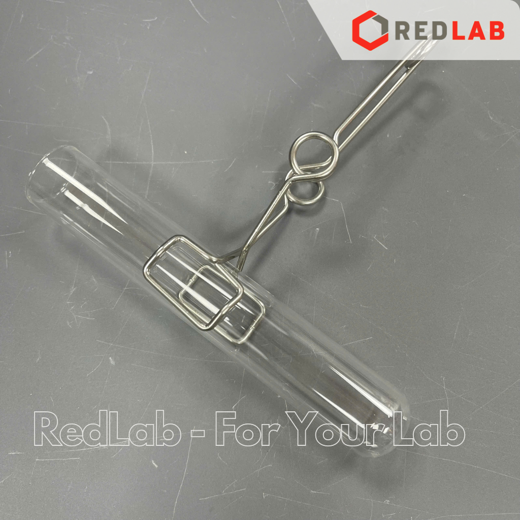 Kẹp ống nghiệm inox ONELAB 16cm khẩu độ lớn, dùng cho mọi cỡ ống nghiệm, có VAT