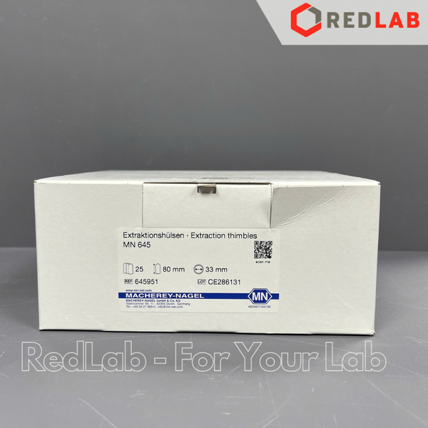 Ống lọc thimble Cenllulose ISOLAB Ø 30x80mm 33x80mm 33x94mm (nhà sản xuất Macherey-Nagel) (hộp 25 cái) có VAT