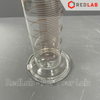 Ống đong thủy tinh GENLAB 10 25 50 100 250 500 1000 2000 ml đáy tròn, chia vạch nâu, đong mẫu thí nghiệm, có VAT