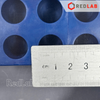 Giá đỡ 50 vị trí cho chai vial 4ml RV002 nhựa PP xanh, có VAT