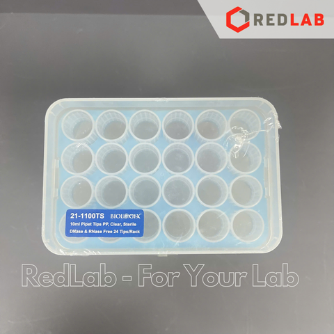 [Hộp 24 cái] Đầu tip trắng 10.000ul (10ml) BIOLOGIX 21-1100TS, dạng Thermo Finnpipette, nhựa PP, có thể hấp autoclave, có VAT