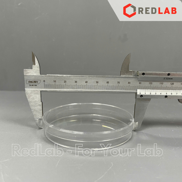 [Lẻ 5 cái] Đĩa Petri nhựa 90x15mm LPR90136 hãng LabPRO, nặng 13g, dùng nuôi tinh thể, có VAT