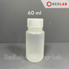 Chai nhựa PP trắng miệng rộng ONELAB 30 60 125 250 500 ml 1 2 L, chịu nhiệt tối đa 140°C, đựng mẫu thí nghiệm, có VAT