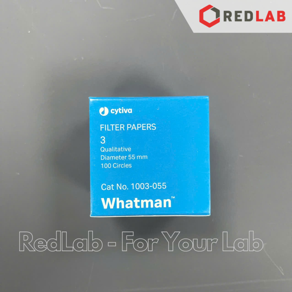 Giấy lọc định tính số 3 WHATMAN trung bình 6um, Ø 23 47 55 70 90 110 125 150 185 mm (hộp 100 tờ) có VAT