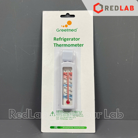 Nhiệt kế tủ lạnh GREETMED đo từ -30 đến +30°C refrigerator thermometer, có VAT