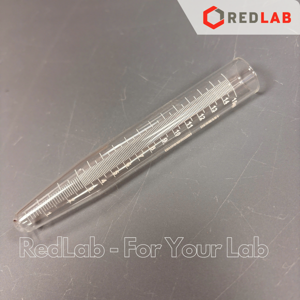 Ống ly tâm thủy tinh 15ml MARIENFELD 3900022, đường kính 16.5mm dài 113mm glass centrifuge tube, có VAT