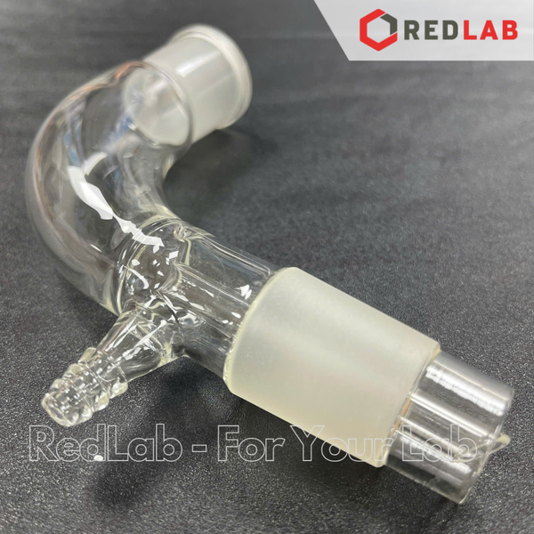 Co sừng bò BIOHALL 1 đầu nhám 29/32, 2 đầu nhám, 2 đầu nhám có hút chân không, adapter hệ chưng cất, thí nghiệm, có VAT