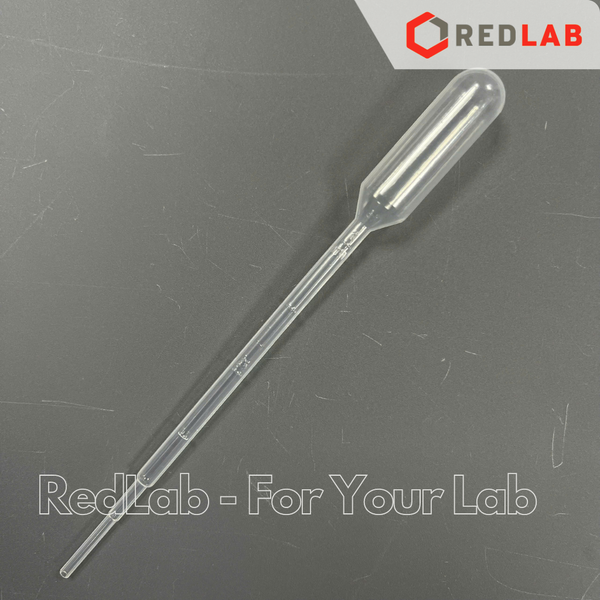 Pipet pasteur nhựa 1ml non-sterile BIOLOGIX 30-0135 ống hút nhỏ giọt thí nghiệm, dài 160mm, chia vạch, có VAT