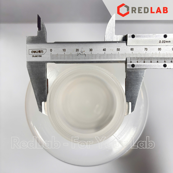 Chai nhựa PP miệng rộng AZLON Scilabware 250 500 1000 2000 ml, polypropylene wide neck round bottles, có VAT