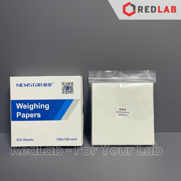 Giấy cân mẫu thí nghiệm 10cm NewStar weighing paper 100x100mm (hộp 500 tờ) có VAT