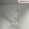 Ống đong thủy tinh ONELAB 10 25 50 100 250 500 1000 2000 ml đáy tròn, chia vạch nâu, đong mẫu thí nghiệm, có VAT