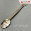 Thìa múc hoá chất to Macro spoon ISOLAB 18 21 cm, thép AISI 304, thìa cân, muỗng xúc mẫu thí nghiệm, có VAT