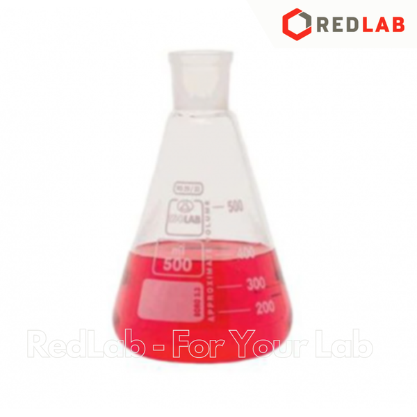 Bình tam giác cổ nhám ISOLAB 50 100 250 500 1000 ml - 19/26 24/29 29/32 (chưa gồm nút) có VAT