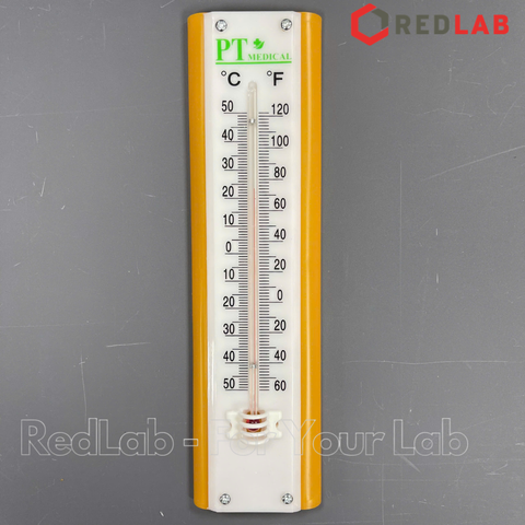Nhiệt kế thời tiết treo tường PT Medical, max 50 °C / 120 °F, đo nhiệt độ phòng hoặc ngoài trời, có VAT