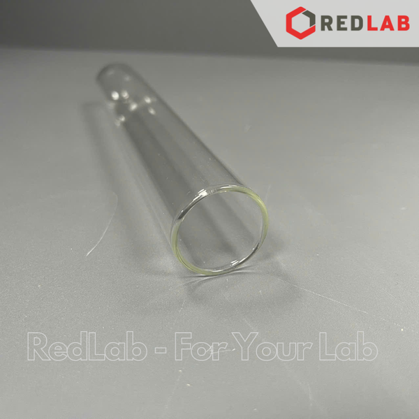 Ống nghiệm trơn không vành ONELAB Ø 12 13 16 18 20 25 30 mm, thuỷ tinh boro 3.3 chịu nhiệt, có VAT