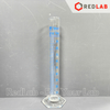 Ống đong thủy tinh vạch xanh ISOLAB Class A 5 10 25 50 100 250 500 1000 2000 ml, boro 3.3 measuring cylinders, có VAT