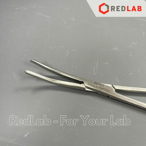 Pen / panh kẹp thẳng / cong Pakistan 12 14 16 18 20 24 cm, không mấu, có gờ, dùng trong lab thí nghiệm, có VAT