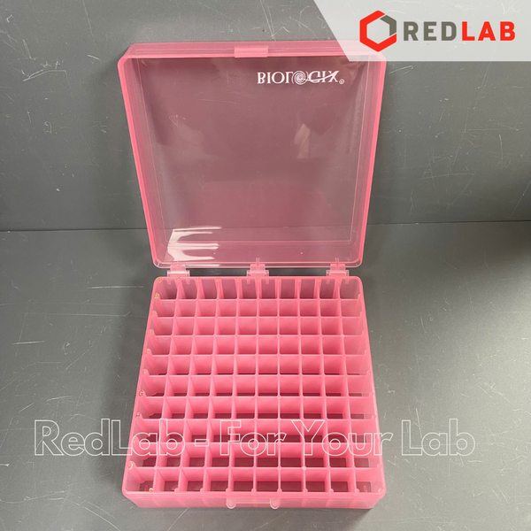 Hộp trữ lạnh 100 vị trí BIOLOGIX 90-9100 nhựa PP, chịu nhiệt -86°C đến hấp 121°C (La-Pha-Pack) có VAT