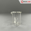Cốc thủy tinh thấp thành ISOLAB 10 25 50 100 150 250 400 600 ml 1L 2L 5L, beaker - cốc đốt chịu nhiệt boro 3.3, có VAT