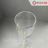 Ống đong thủy tinh GENLAB 5 10 25 50 100 250 500 1000 2000 ml đáy lục giác, vạch xanh, đong mẫu thí nghiệm, có VAT