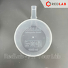 Ca nhựa PP có quai nửa vạch nổi trắng ISOLAB 250 500 1000 2000 3000 ml, cốc đong mẫu thí nghiệm, beakers with handle, có VAT
