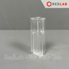 [Hộp 100 cái] Cuvet nhựa PS, tóp đáy, 10x4x45mm, 0.5-2ml APTACA 1016, dùng cho máy quang phổ (chưa gồm nắp) có VAT