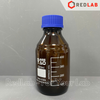 Chai trung tính nâu nắp vặn xanh GlassTAO 50 100 250 500 1000 2000 ml, đựng mẫu thí nghiệm kị sáng, có VAT