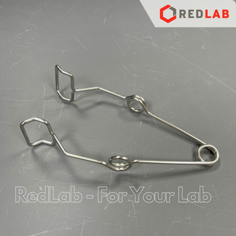 Kẹp ống nghiệm inox ONELAB 16cm khẩu độ lớn, dùng cho mọi cỡ ống nghiệm, có VAT