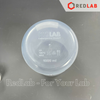 Ca nhựa PP không quai vạch nổi trắng ISOLAB 25 50 100 250 500 1000 2000 ml, cốc đong hóa chất chịu nhiệt, có VAT