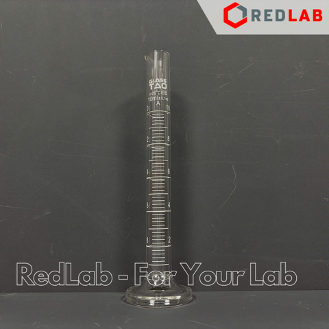 Ống đong thủy tinh GlassTAO Class A 10 25 50 100 250 500 1000 2000 ml, dùng đong mẫu thí nghiệm, có VAT