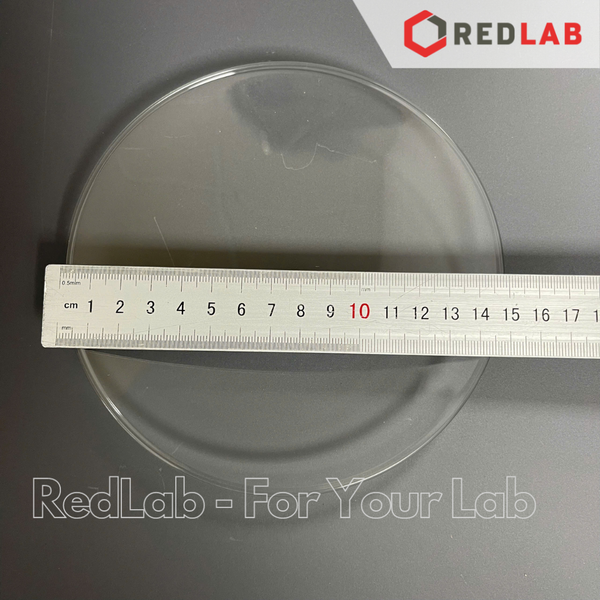 Mặt kính đồng hồ DINLAB đường kính 50 60 70 80 90 100 125 150 180 200 mm, dùng trong thí nghiệm, có VAT