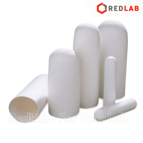 Giấy chiết tách / ống lọc thimble Cellulose WHATMAN 30x100mm, dùng cho bộ chiết Soxhlet (hộp 25 ống) có VAT