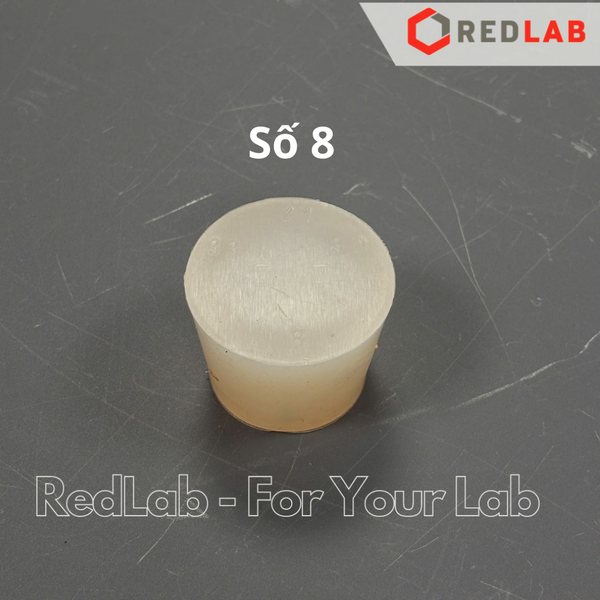 Nút silicon chịu nhiệt ONELAB số #1 đến #11 (ĐK dưới *ĐK trên *cao), dùng đậy, kết nối các dụng cụ thí nghiệm, có VAT