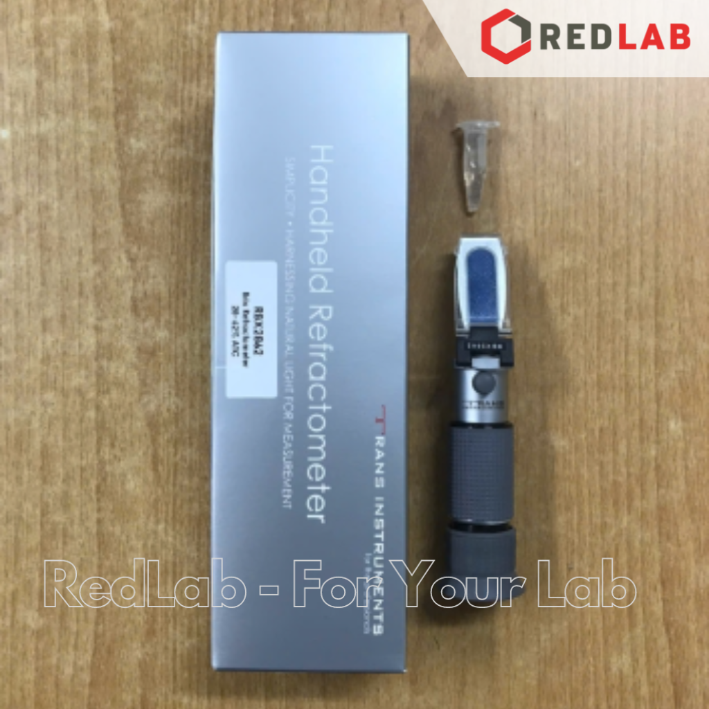 Khúc xạ kế đo độ ngọt 28-62% Brix TRANS Instruments RBX2862, đo độ đường dung dịch, trái cây, có VAT