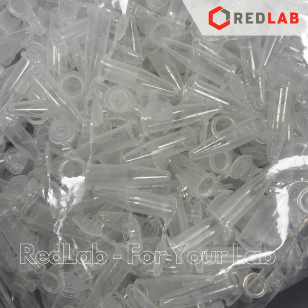 [Gói 500 cái] Ống ly tâm dạng Eppendorf 0.5 1.5 2 ml BIOLOGIX 80-0500 80-1500 80-0020, nhựa PP, có thể hấp autoclave, có VAT