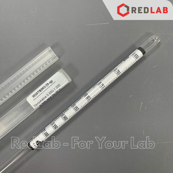 Tỷ trọng kế 0.650-1.000 : 0.005 g/ml Tp 20°C ALLA 3050TB065/20-QP hydrometer, có VAT