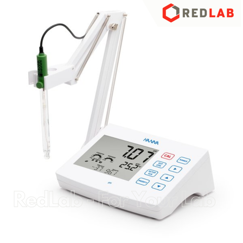Máy Đo pH/ORP Đơn Giản Để Bàn Hanna HI2620-02, giá tốt, có VAT