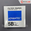 Giấy lọc định lượng 5B ADVANTEC Grade No. 5B ashless quantitative filter paper (hộp 100 tờ) có VAT